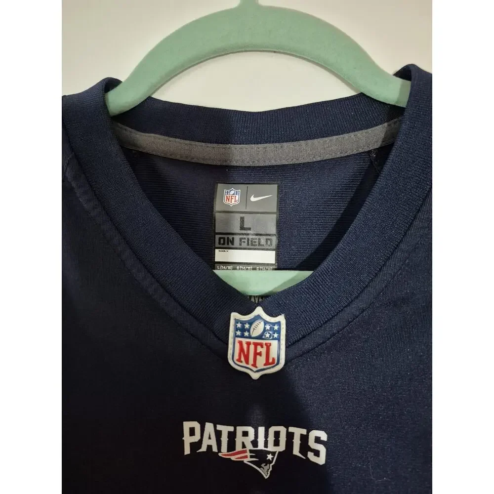 💥 Julian Edelman New England Patriots Nike NFL Jersey Size Youth L D6